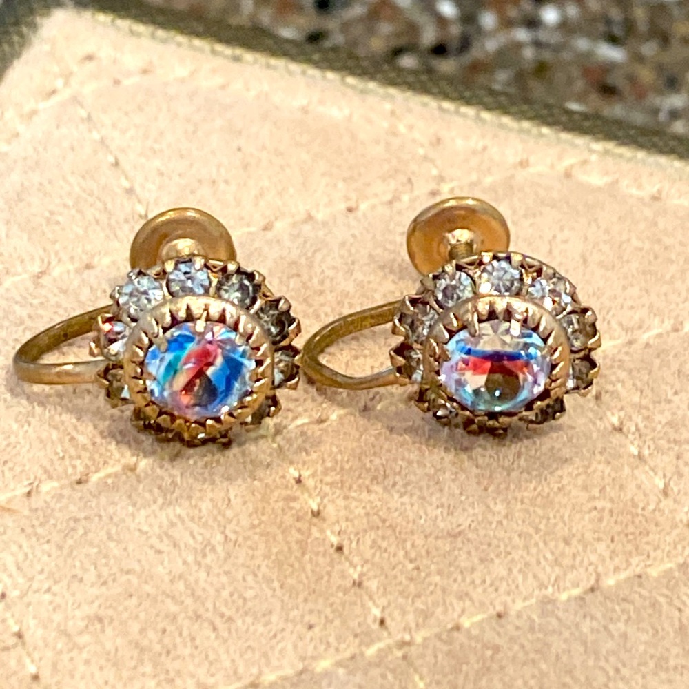 Vintage Progressive Era Earrings